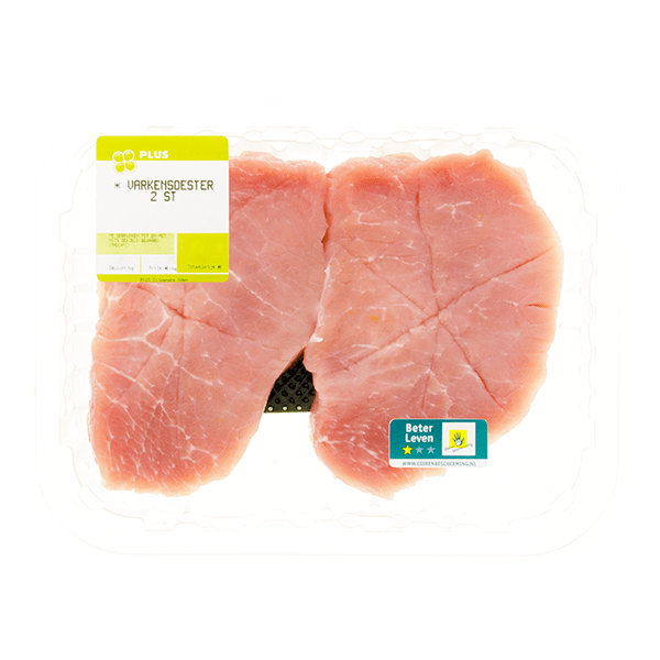 PLUS Varkensoesters 2 stuks - PLUS