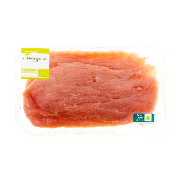 PLUS Varkensschnitzel 2 stuks - PLUS