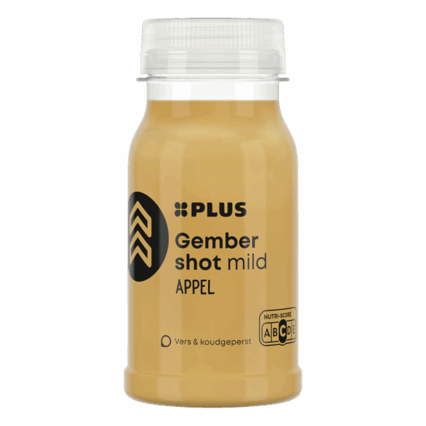 PLUS Vers shot gember appel (mild) - PLUS