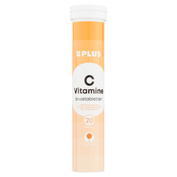 PLUS Vitamine C bruis - PLUS
