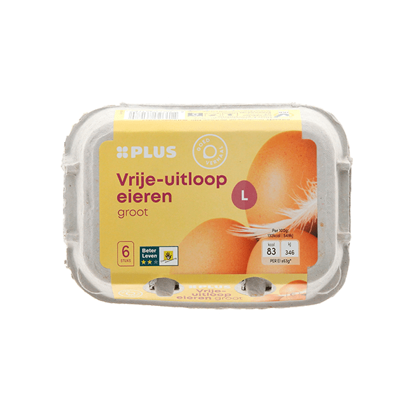 PLUS Vrije uitloop eieren Groot - PLUS