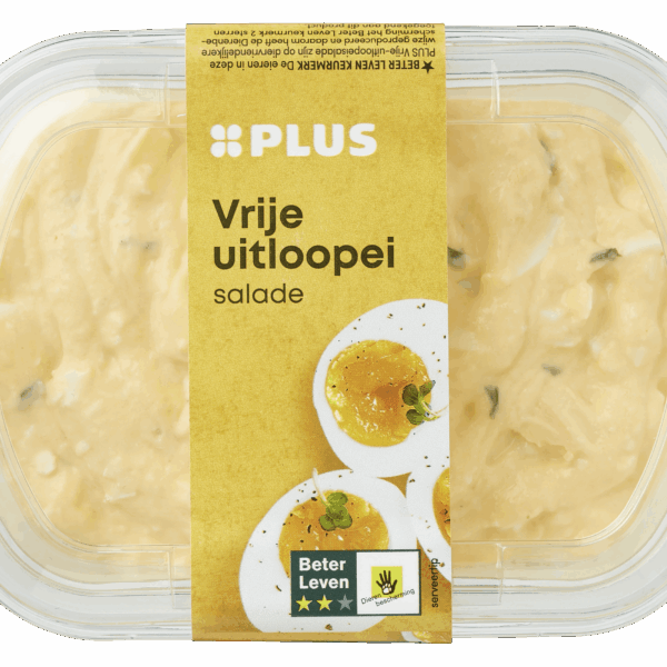 PLUS Vrije uitloopei salade - PLUS