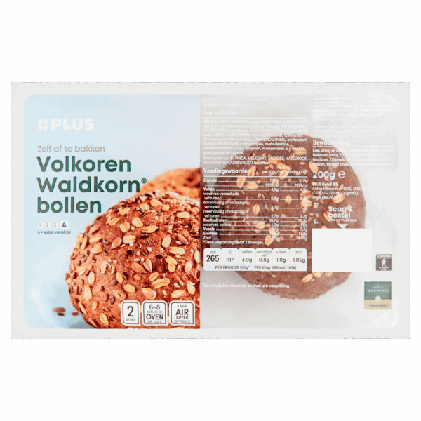 PLUS Waldkornbollen - PLUS