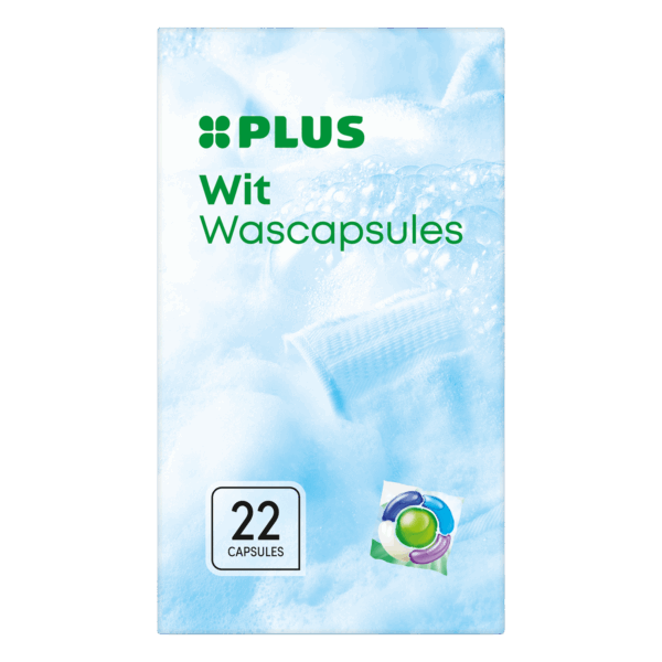 PLUS Wascapsules wit - PLUS