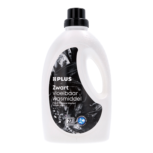 PLUS Wasmiddel vloeibaar zwart - PLUS