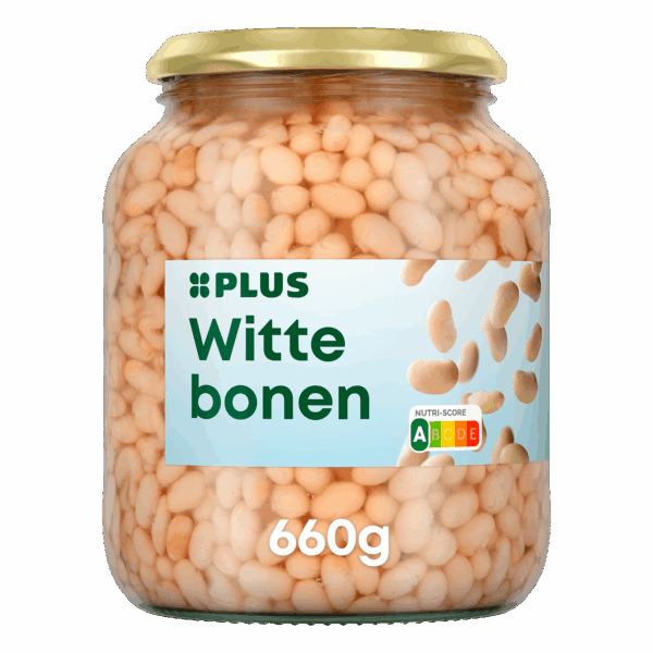 PLUS Witte bonen 0% toegevoegd zout - PLUS