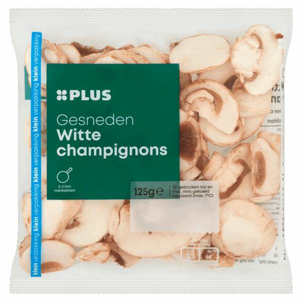 PLUS Witte champignons gesneden - PLUS