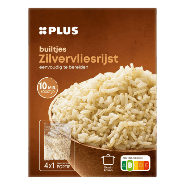 PLUS Zilvervliesrijst builtjes - PLUS