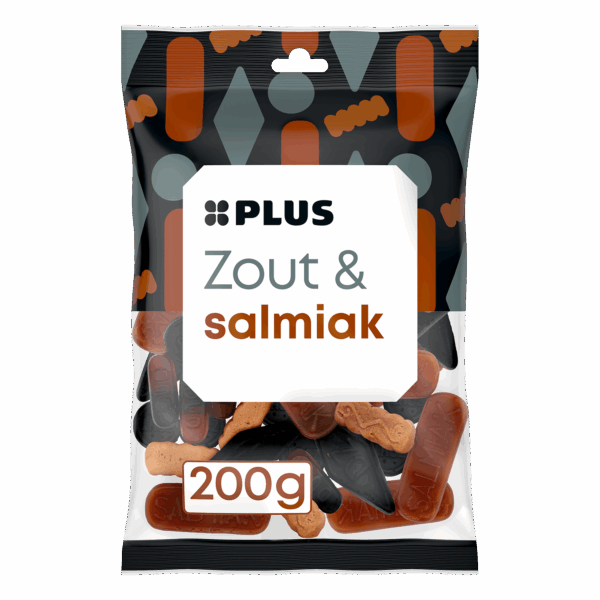 PLUS Zout en salmiak dropmix - PLUS