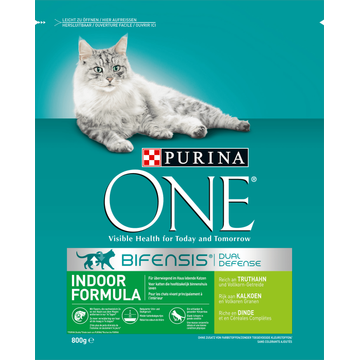 PURINA® ONE Indoor Rijk aan Kalkoen kattenvoer - JUMBO