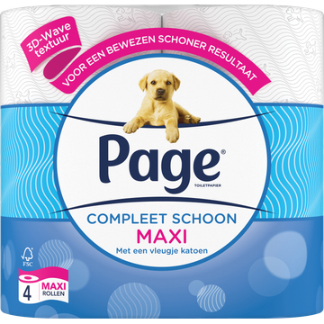 Page Compleet Schoon Toiletpapier Maxi - JUMBO