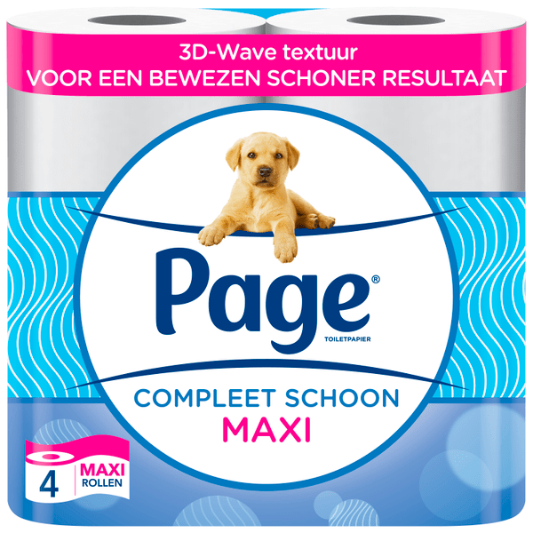 Page Compleet Schoon Toiletpapier Maxi - PLUS