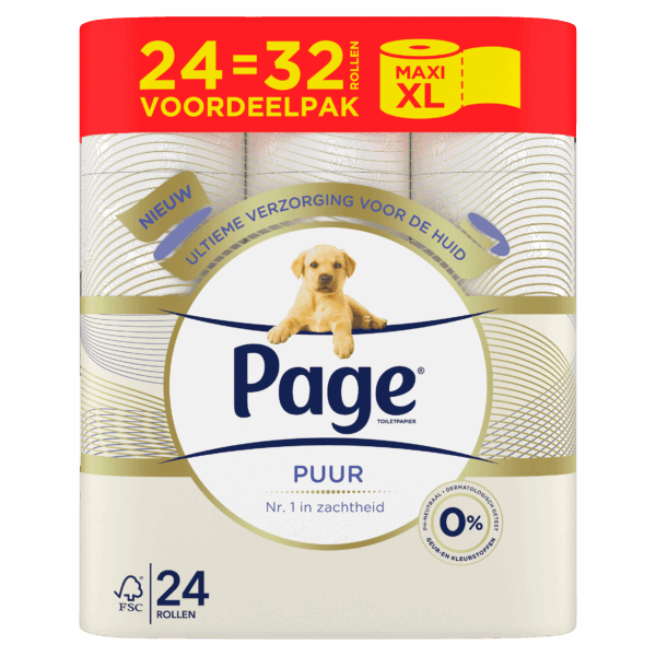 Page Puur Toiletpapier Maxirol - PLUS