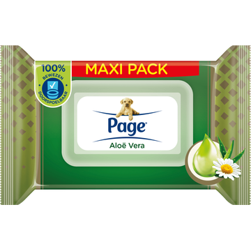 Page Vochtig Toiletpapier Aloë Vera Maxi - JUMBO