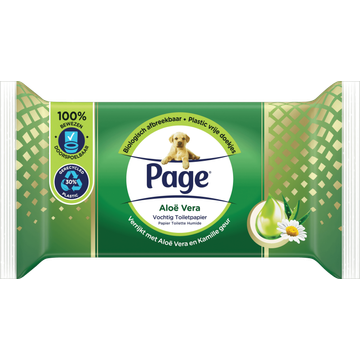 Page Vochtig Toiletpapier Aloë Vera - JUMBO