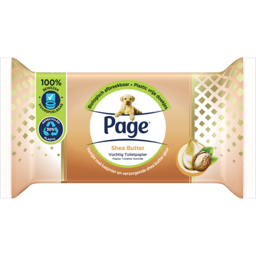 Page Vochtig Toiletpapier Shea Butter 38 Stuks - JUMBO