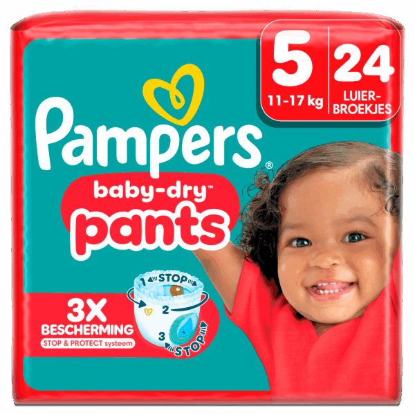 Pampers Baby-Dry Pants Maat 5 Key Size - PLUS