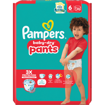 Pampers Baby-Dry Pants Maat 6