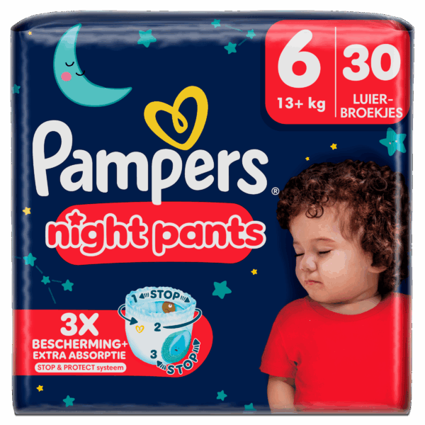 Pampers Baby-dry Night Pants maat 6 - PLUS