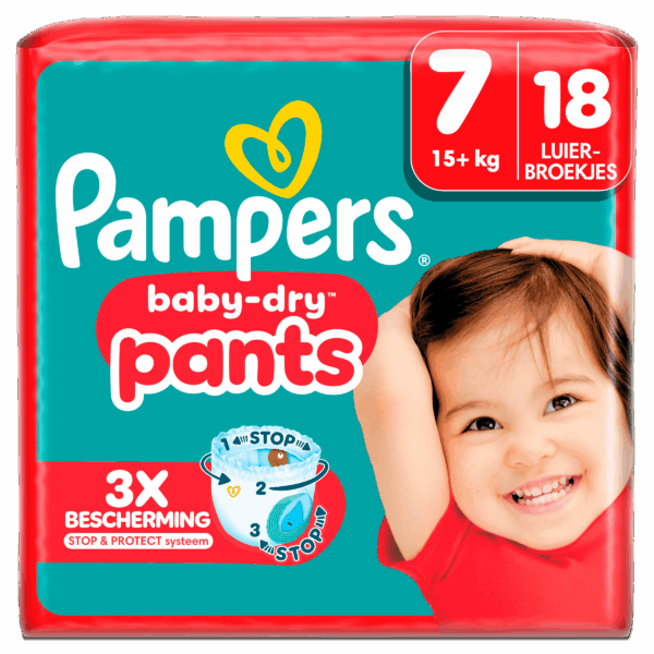 Pampers Baby-dry pants maat 7 key size - PLUS