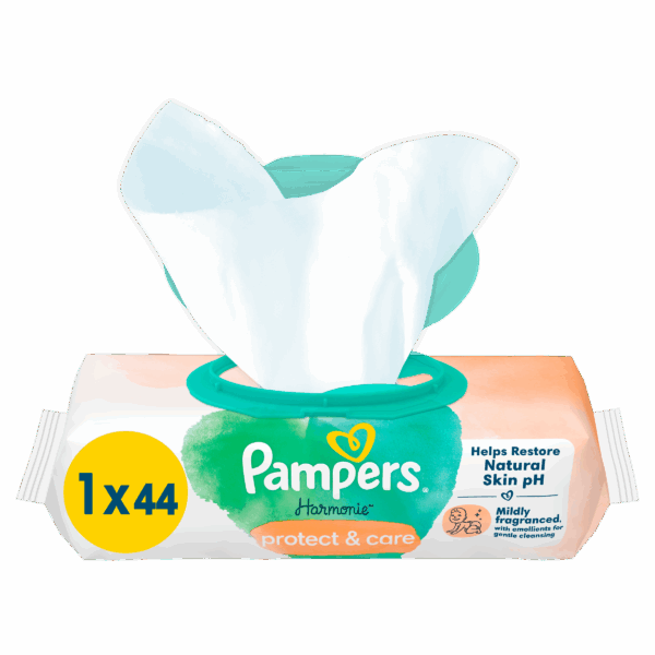 Pampers Harmonie Calendula Baby Wipes - PLUS