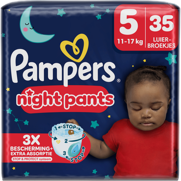 Pampers Night Pants Maat 5