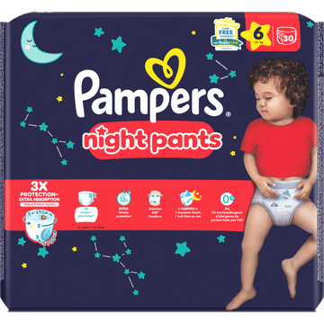 Pampers Night Pants Maat 6