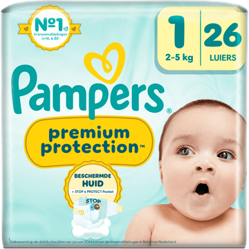 Pampers Premium Protection Maat 1