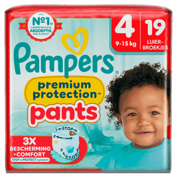 Pampers Premium Protection Pants Maat 4 - PLUS