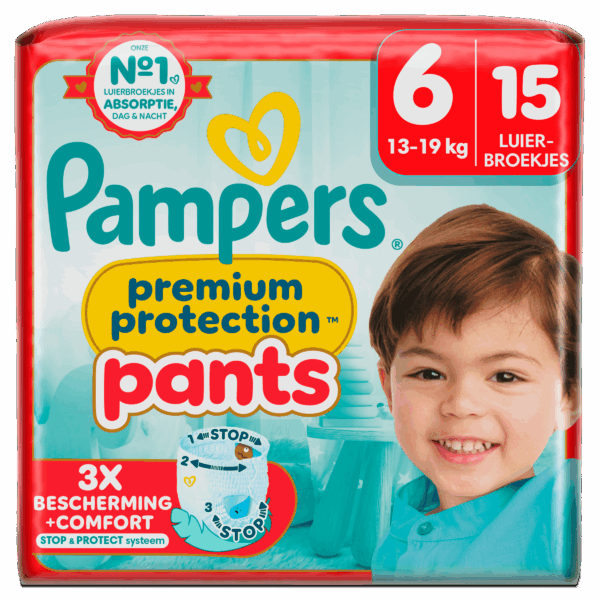 Pampers Premium Protection Pants Maat 6 - PLUS
