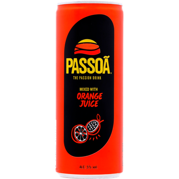 Passoã - Mixed with Orange Juice - JUMBO