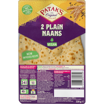 Pataks Naan plain - JUMBO