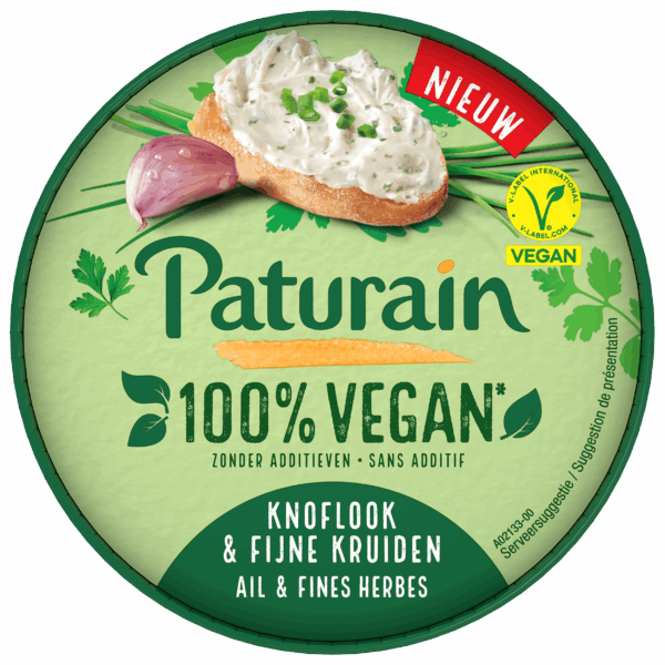 Paturain Vegan knoflook & fijne kruiden - PLUS
