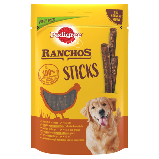 Pedigree Hondensnacks ranchos sticks chicken - Dirk