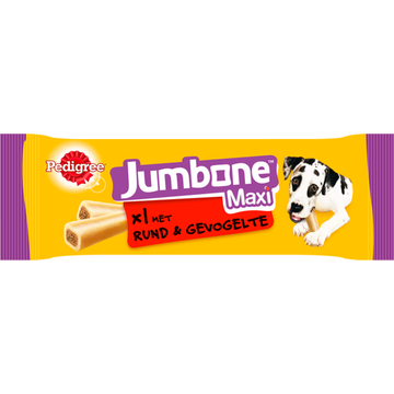 Pedigree Jumbone Maxi Kauwstaaf - Rund & Gevogelte - Hondensnack - JUMBO