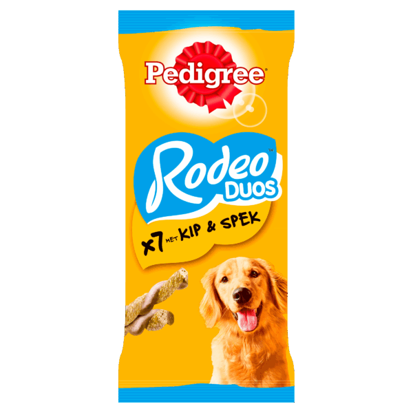 Pedigree Rodeo Kip & Bacon Hondensnacks - PLUS