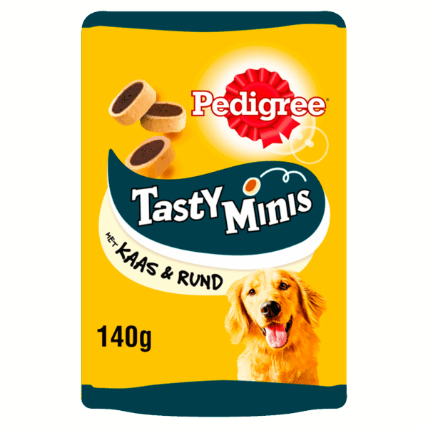 Pedigree Tasty Minis Kaas Hondensnacks - PLUS