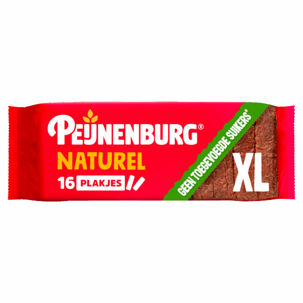 Peijnenburg Naturel zonder toegevoegde suikers gesneden - PLUS