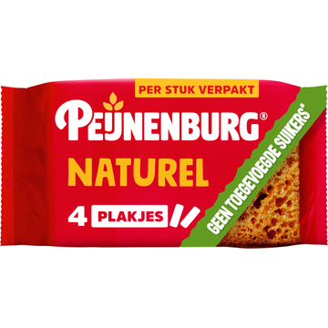 Peijnenburg ontbijtkoek naturel zonder toegevoegde suikers - JUMBO