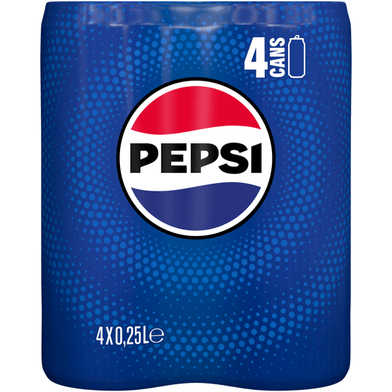 Pepsi Regular 4x25 cl - Dirk