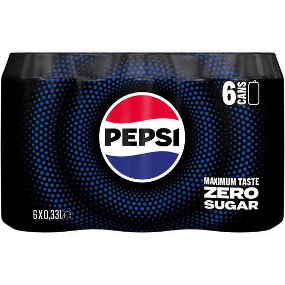 Pepsi Zero 6x33 cl - Dirk