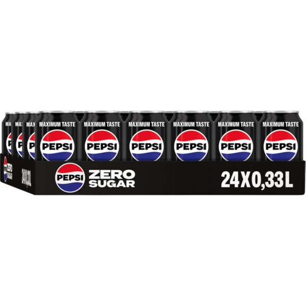 Pepsi Zero Sugar Cola - 24-pack - Albert Heijn