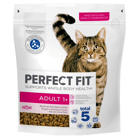 Perfect Fit Kattenvoer droog adult zalm - Dirk