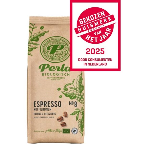 Perla Biologisch Espresso Koffiebonen - Albert Heijn
