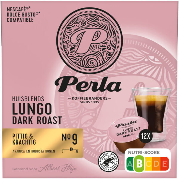 Perla Huisblends Dolce Gusto Lungo Dark Roast Capsules - Albert Heijn