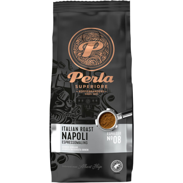 Perla Superiore Italian Roast Napoli Espressomaling - Albert Heijn
