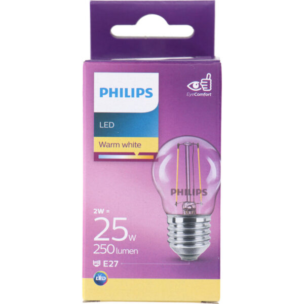 Philips LED Filament Kogel Helder E27 25W - Albert Heijn