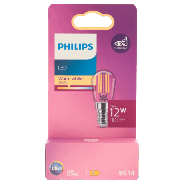 Philips LED Kogel classic 12W T25S E14 CL ND - PLUS
