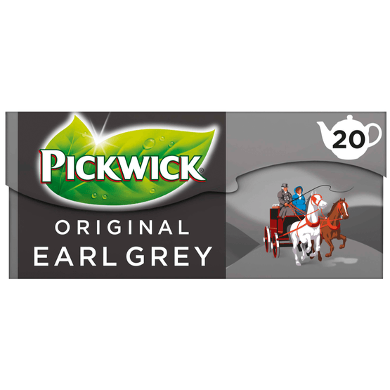 Pickwick Earl Grey voor pot zwarte thee - Dirk
