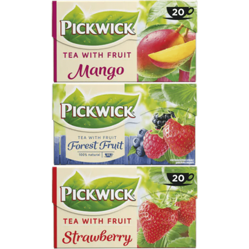 Pickwick Fruit Thee 3 x 20 Stuks - JUMBO